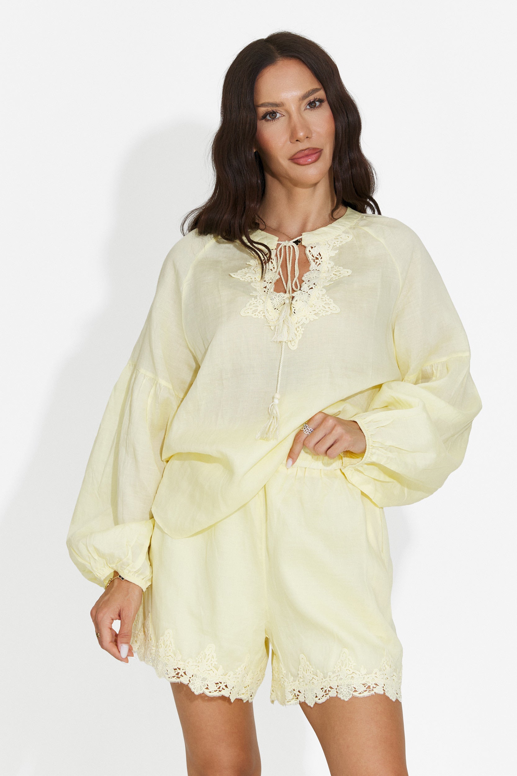 Completo casual da donna giallo Merliana Bogas