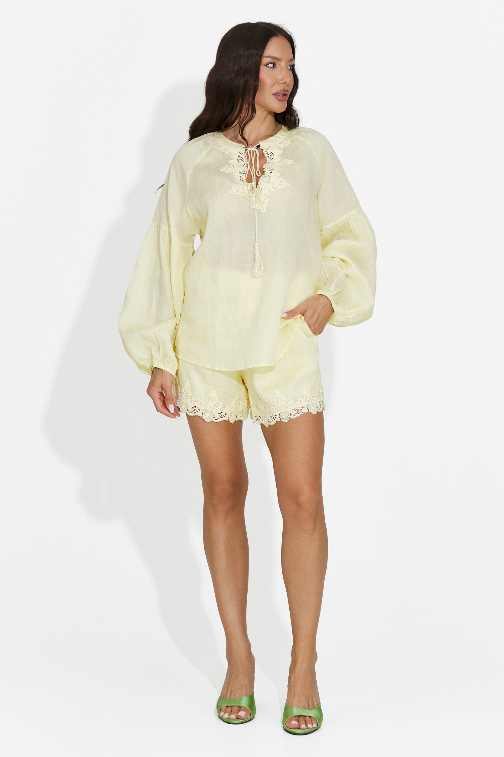 Completo casual da donna giallo Merliana Bogas