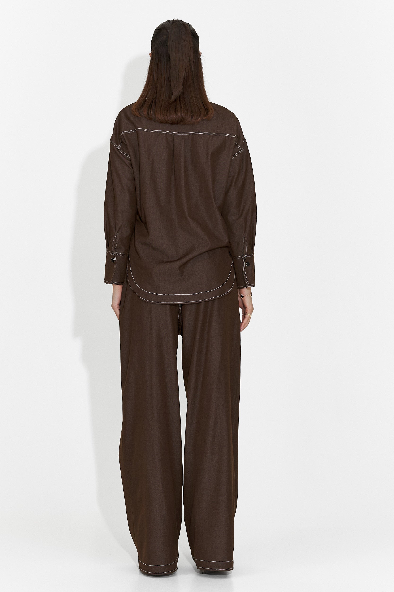 Elisio Bogas Tuta Casual Marrone da Donna