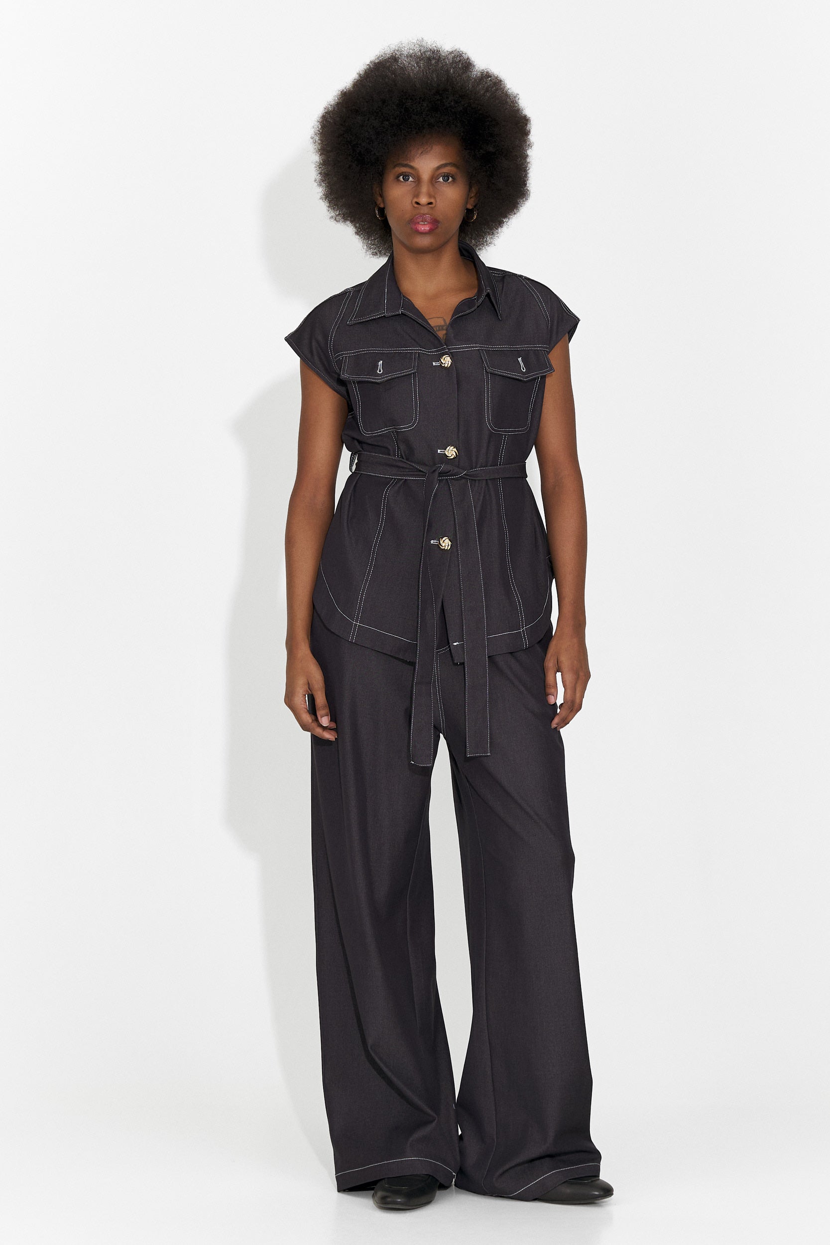 Abito Casual Nero da Donna di Enolia Bogas