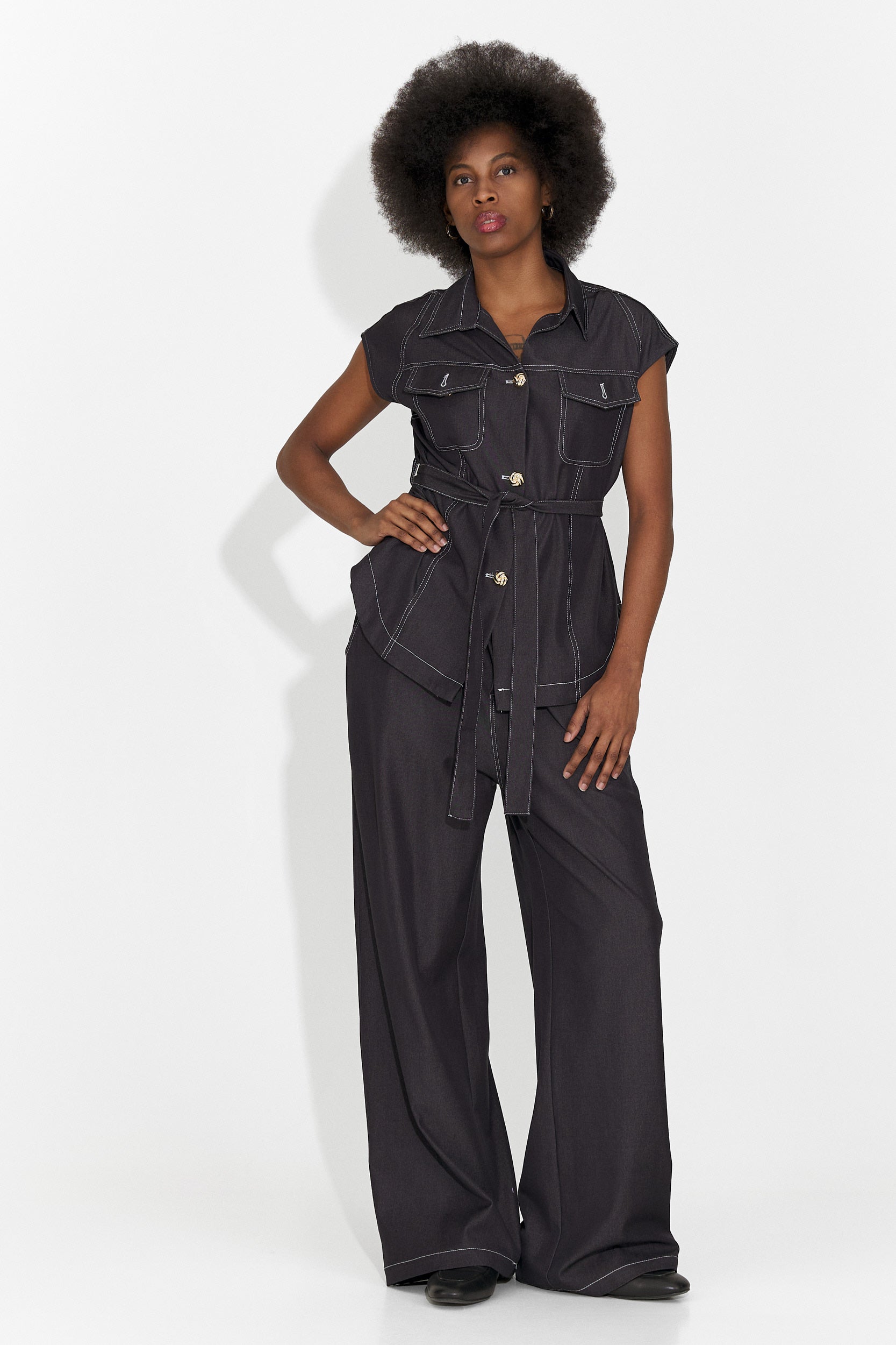 Abito Casual Nero da Donna di Enolia Bogas