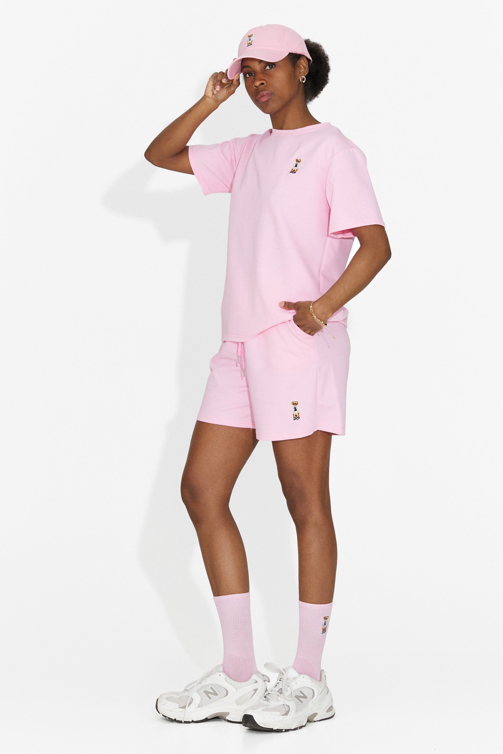 Tuta casual rosa da donna di Toviana Bogas