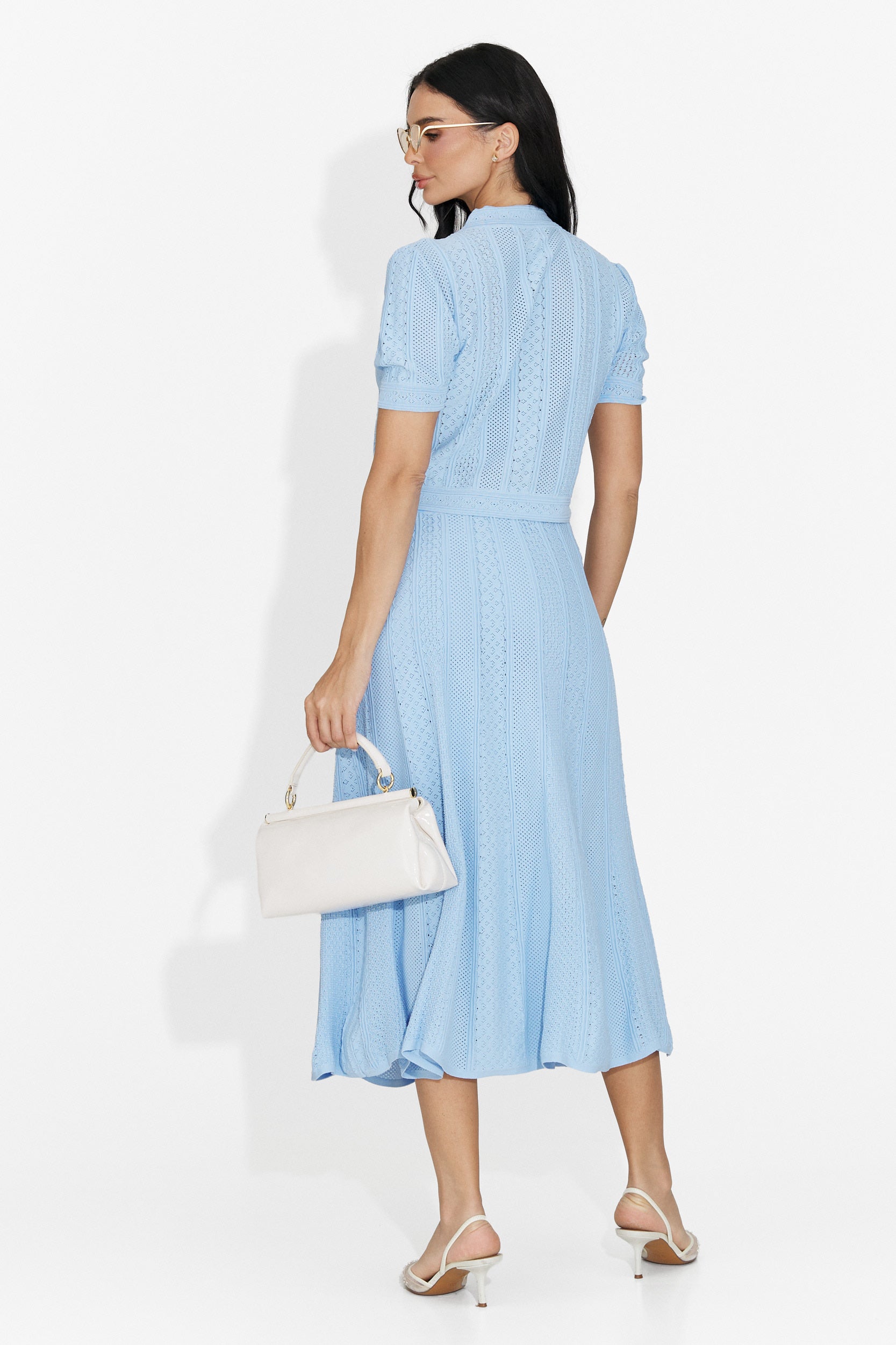 Tailleur da Donna Denilia Bogas con Gonna Blu