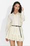 Completo da Donna Setiana Bogas con Gonna Culottes Crema
