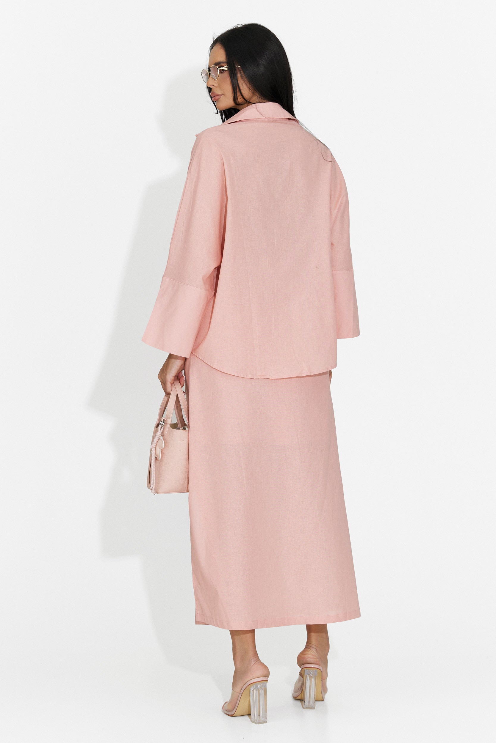Tailleur da Donna Demarisa Bogas con Gonna Rosa