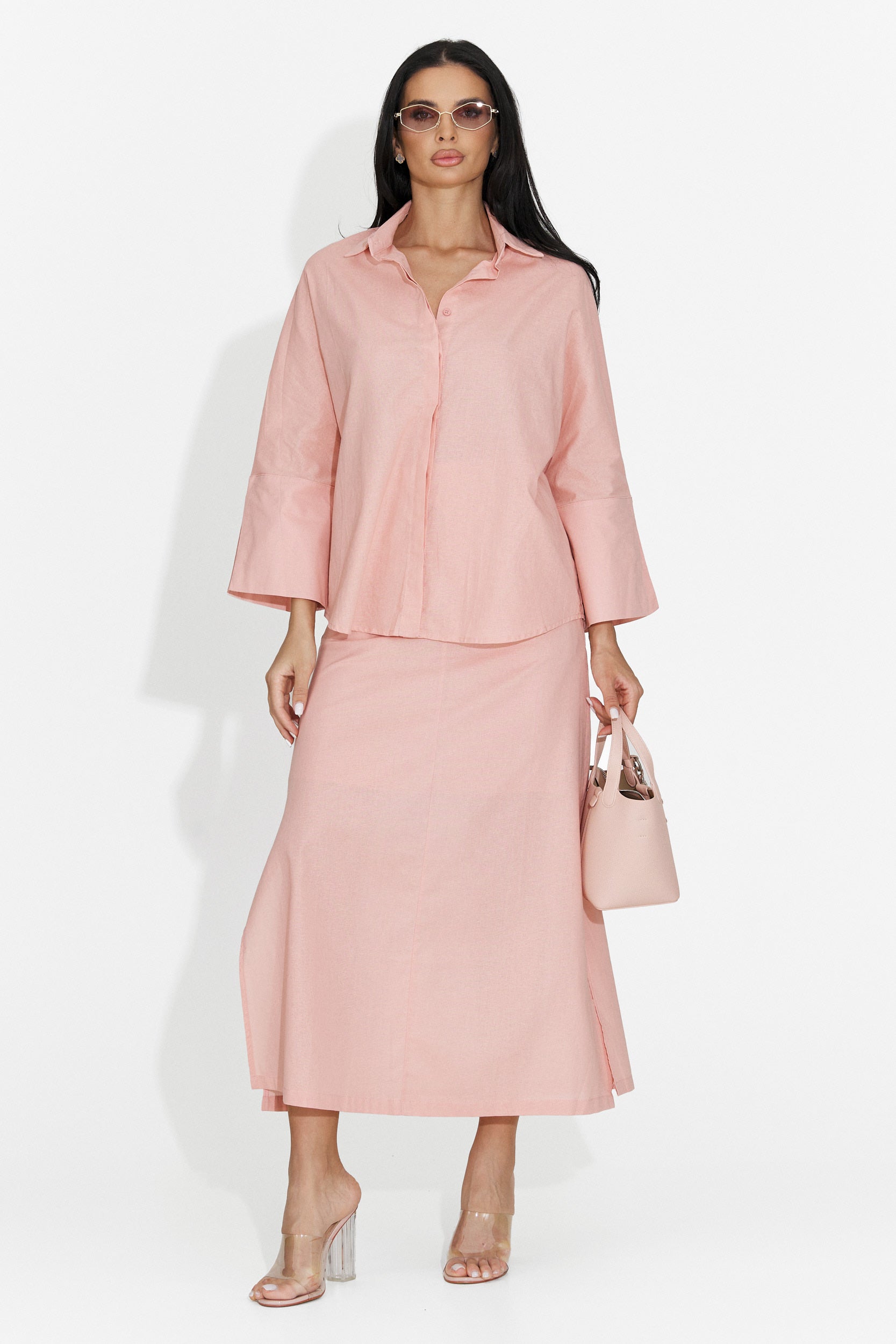 Tailleur da Donna Demarisa Bogas con Gonna Rosa