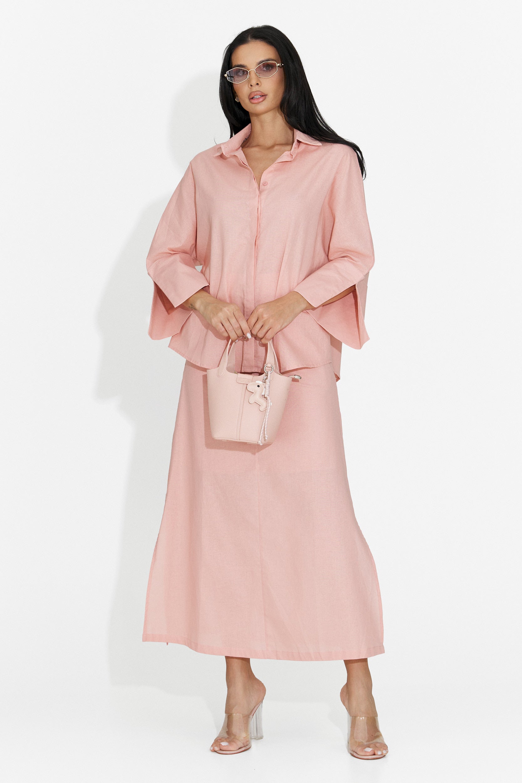Tailleur da Donna Demarisa Bogas con Gonna Rosa