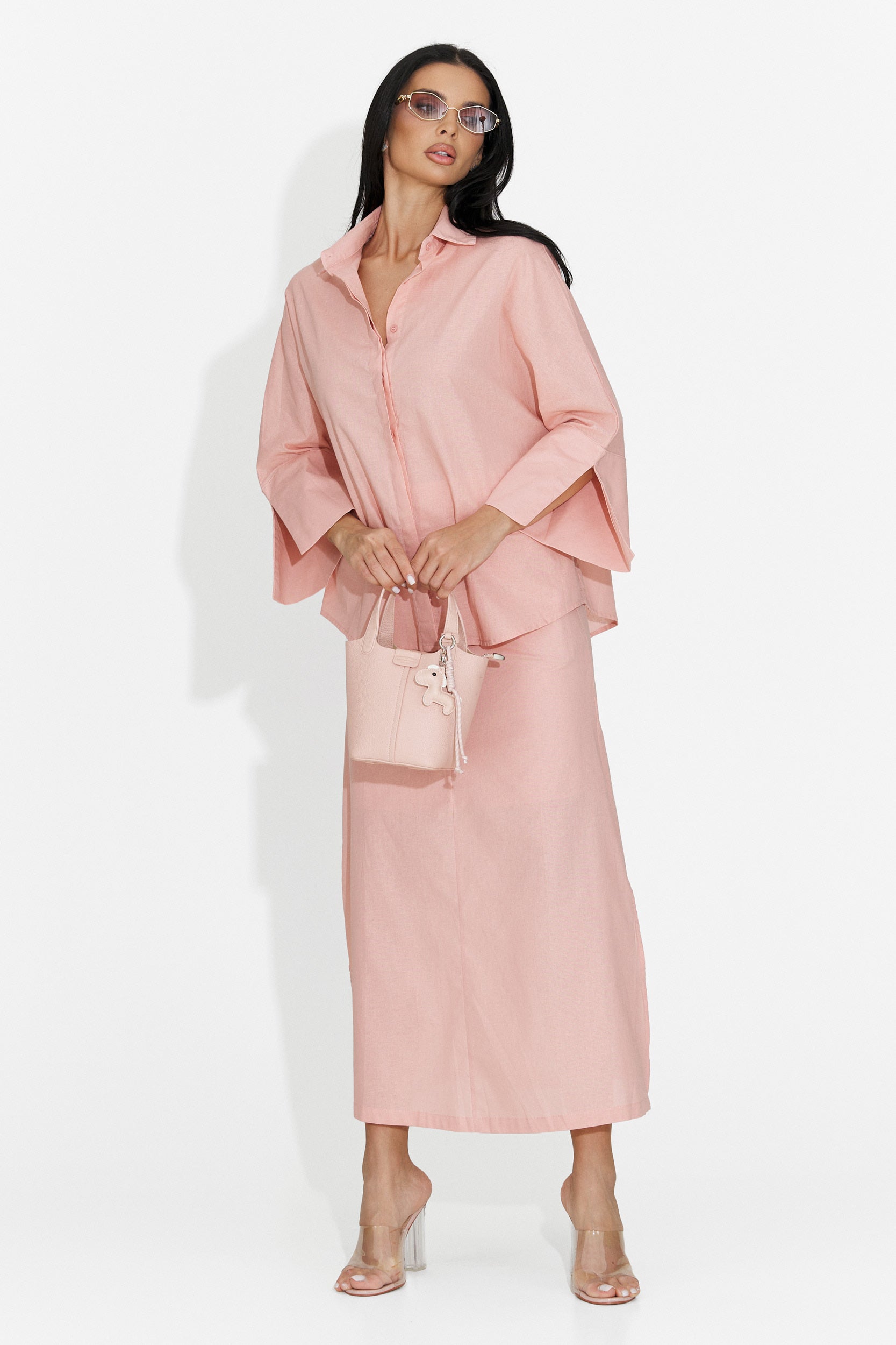 Tailleur da Donna Demarisa Bogas con Gonna Rosa