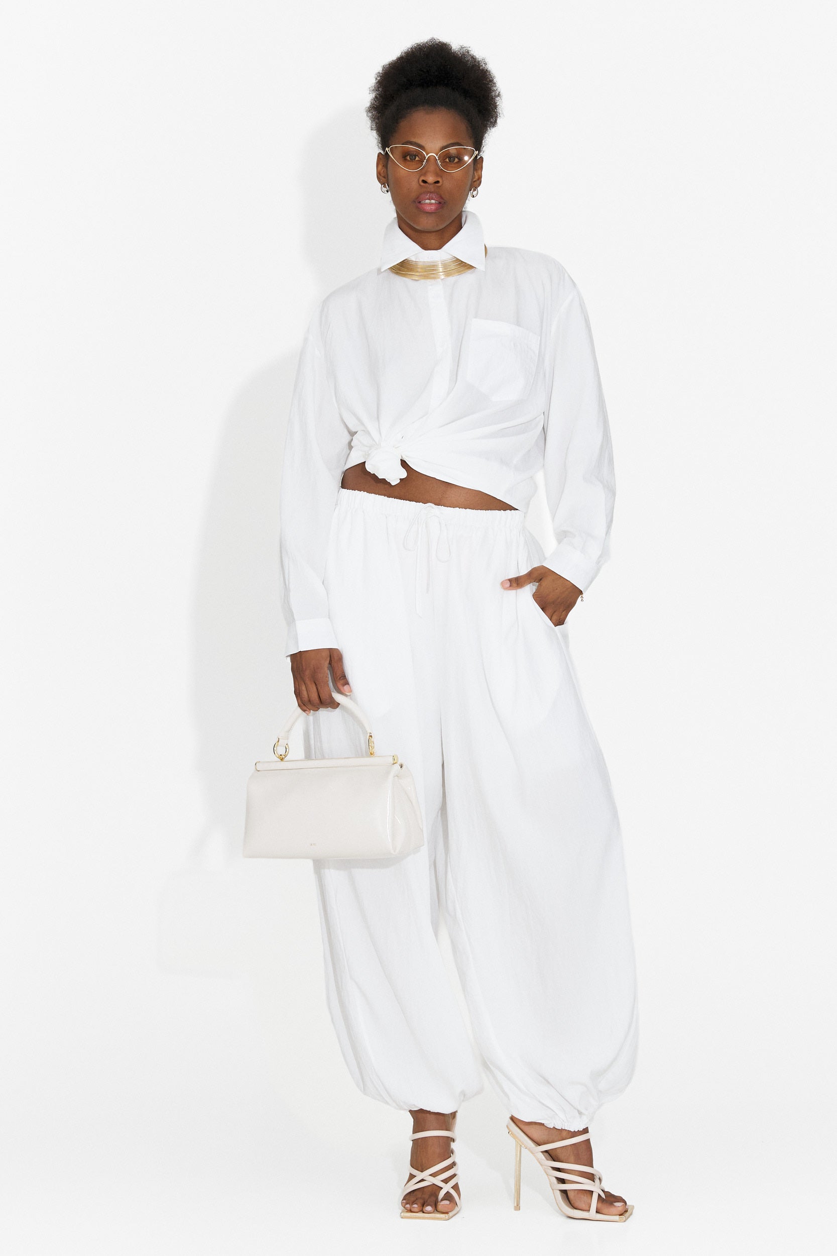 Tailleur da Donna Kadea Bogas con Pantaloni Bianchi