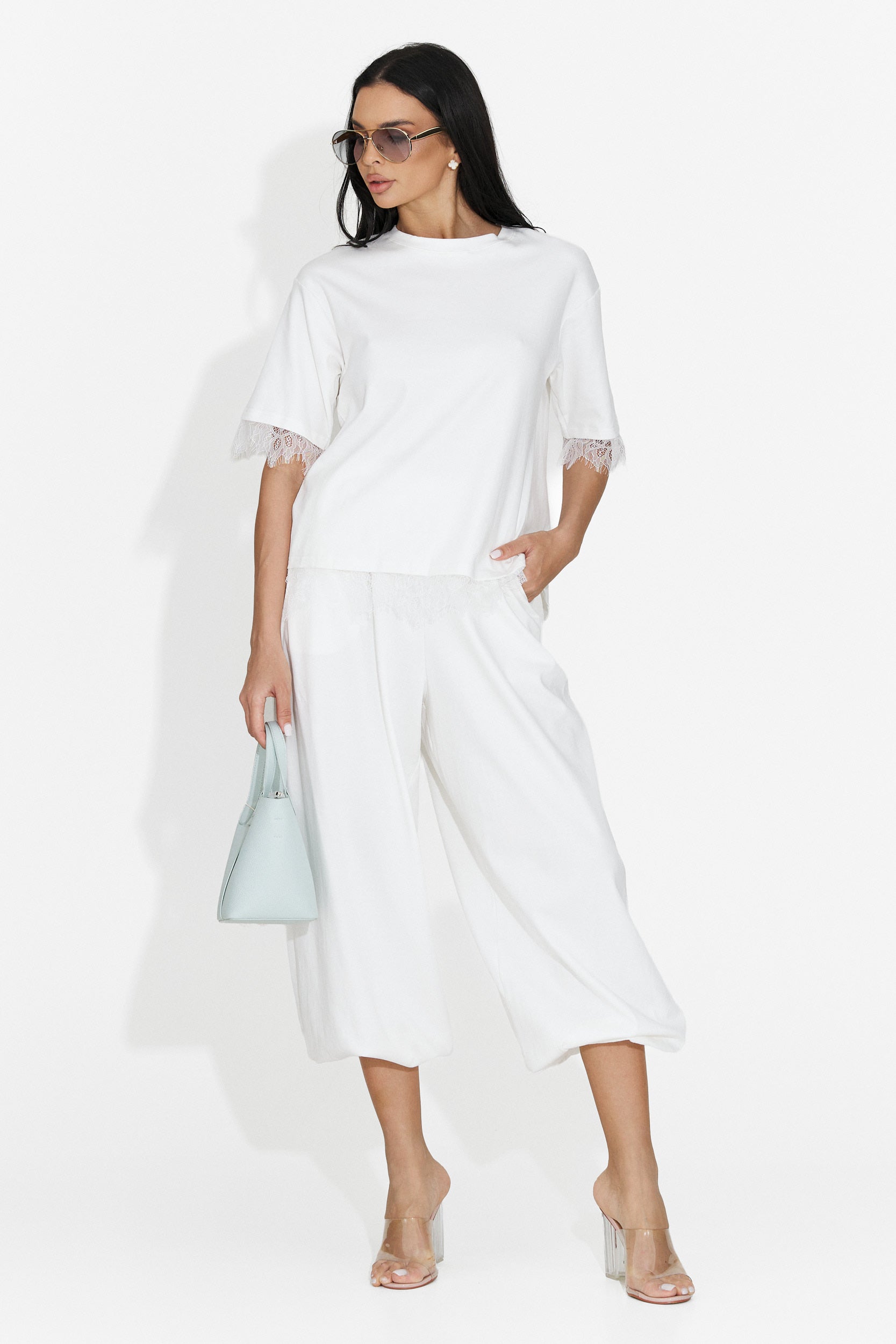 Set da Donna di Maila Bogas con Pantaloni Bianchi
