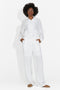 Tailleur da donna con pantaloni Tulip Bogas bianchi