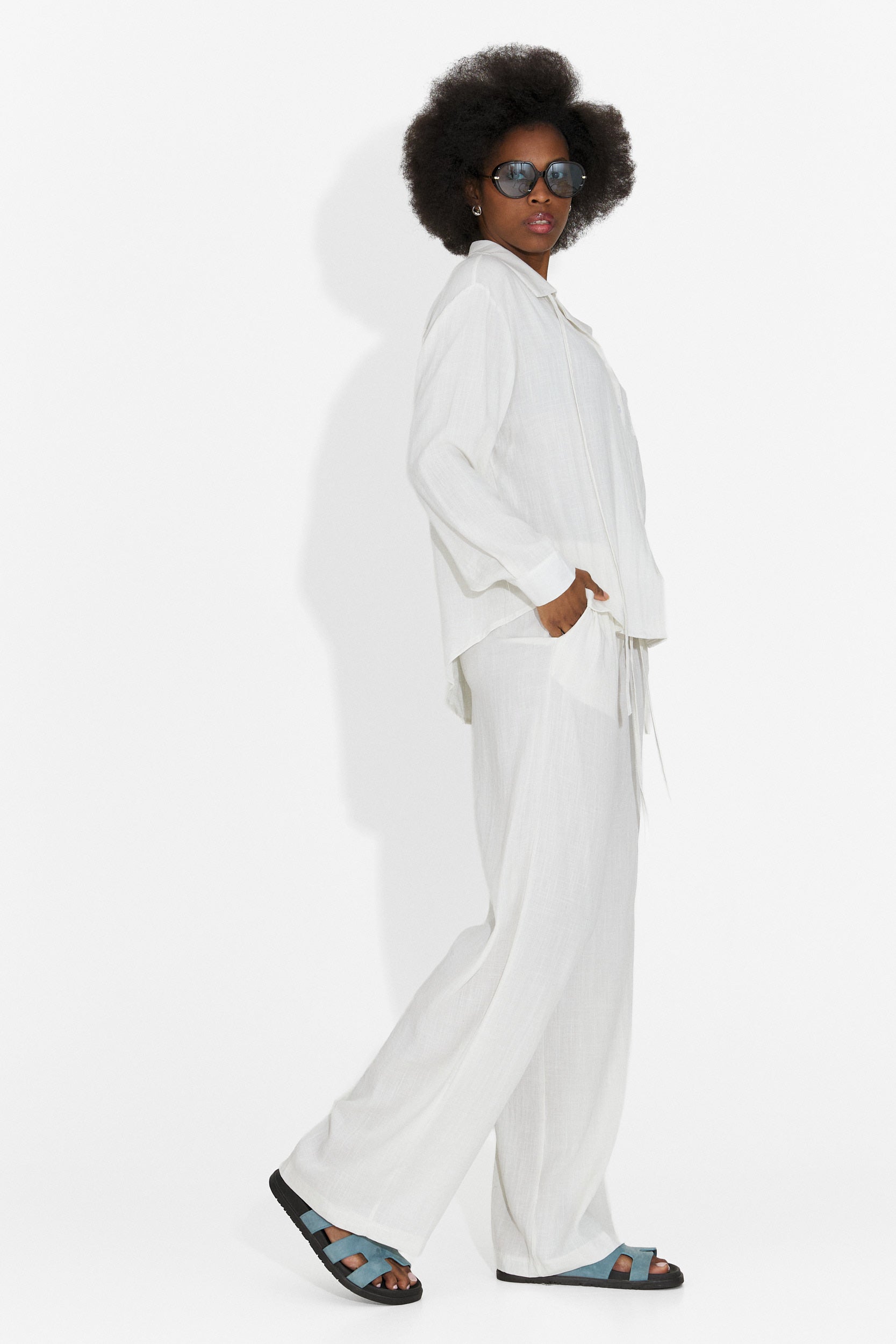 Tuta da Donna Aralia Bogas con Pantaloni Beige