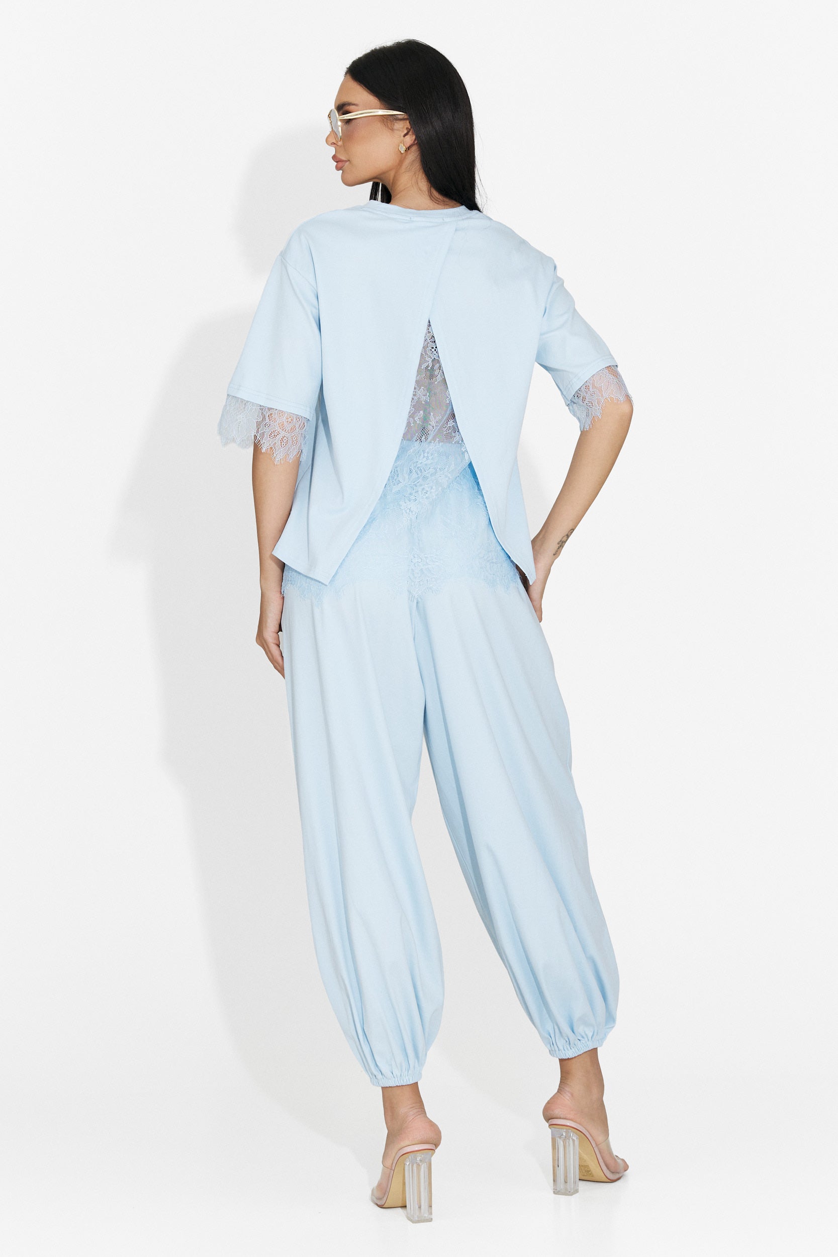 Tailleur da Donna di Maila Bogas con Pantaloni Blu