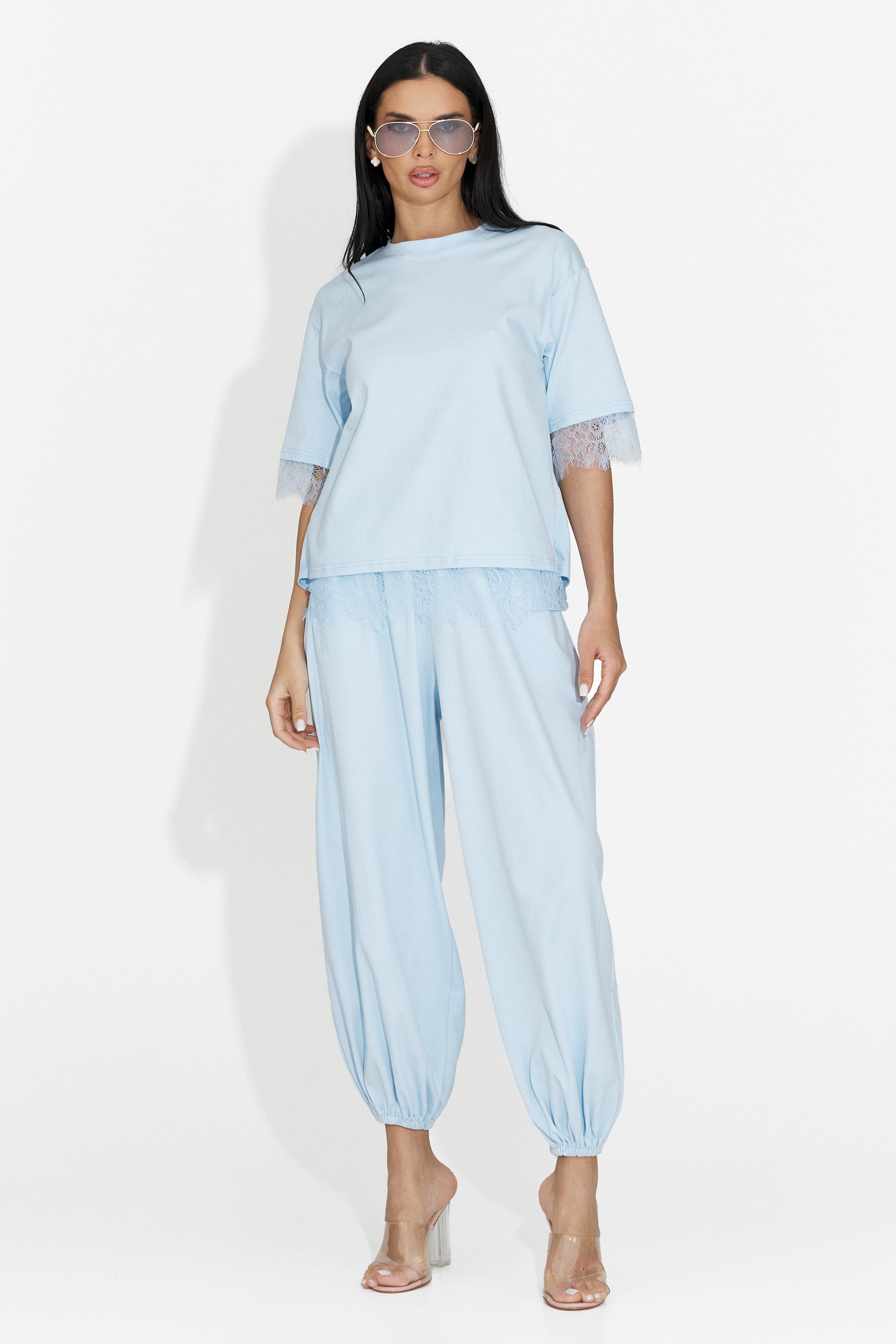 Tailleur da Donna di Maila Bogas con Pantaloni Blu
