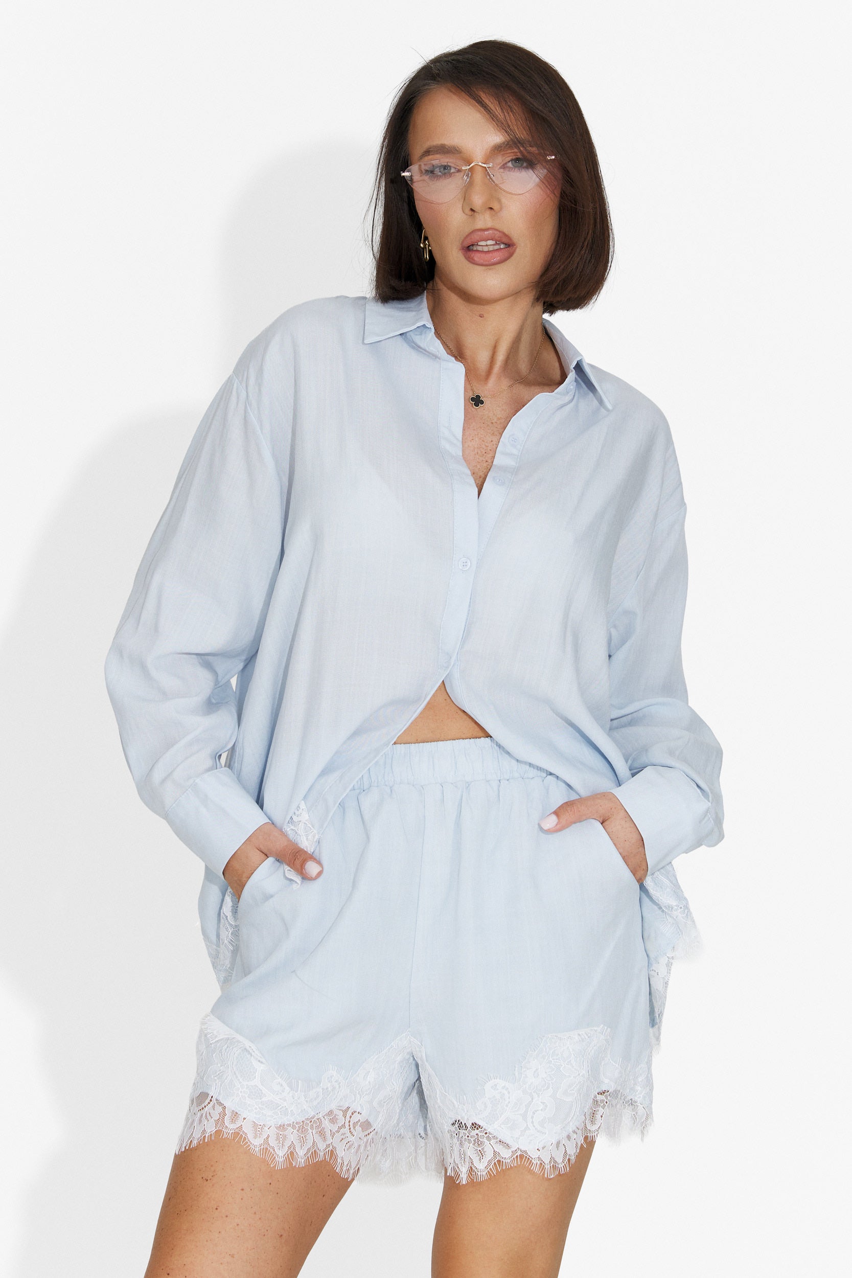 Tuta da Donna Nabasha Bogas con Pantaloni Blu
