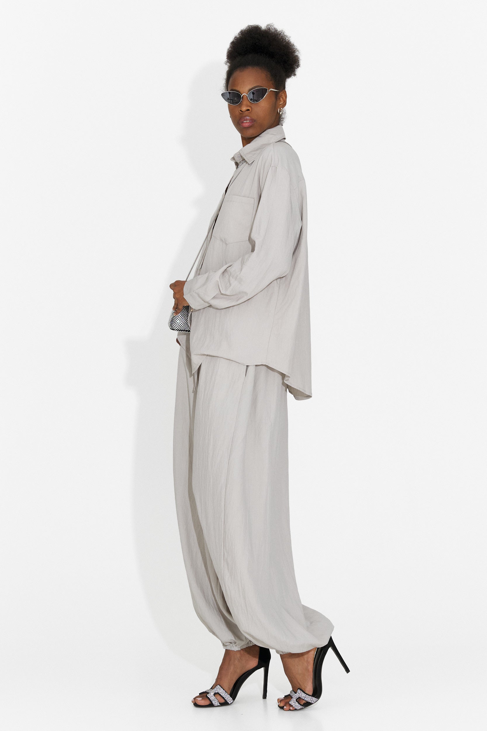 Tuta da Donna Kadea Bogas con Pantaloni Grigi