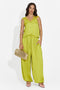 Completo donna con pantaloni lunghi verde Anaelia Bogas