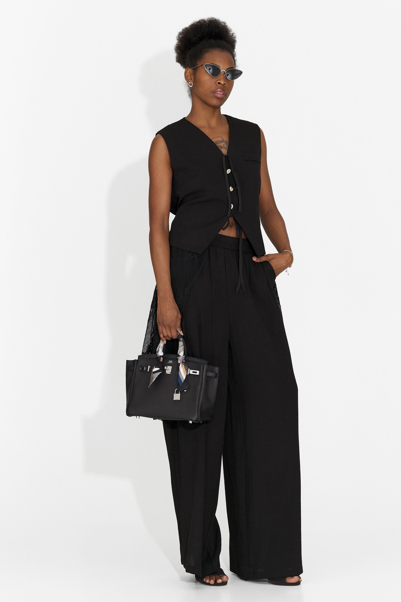 Tuta da Donna Gladiola Bogas con Pantaloni Neri