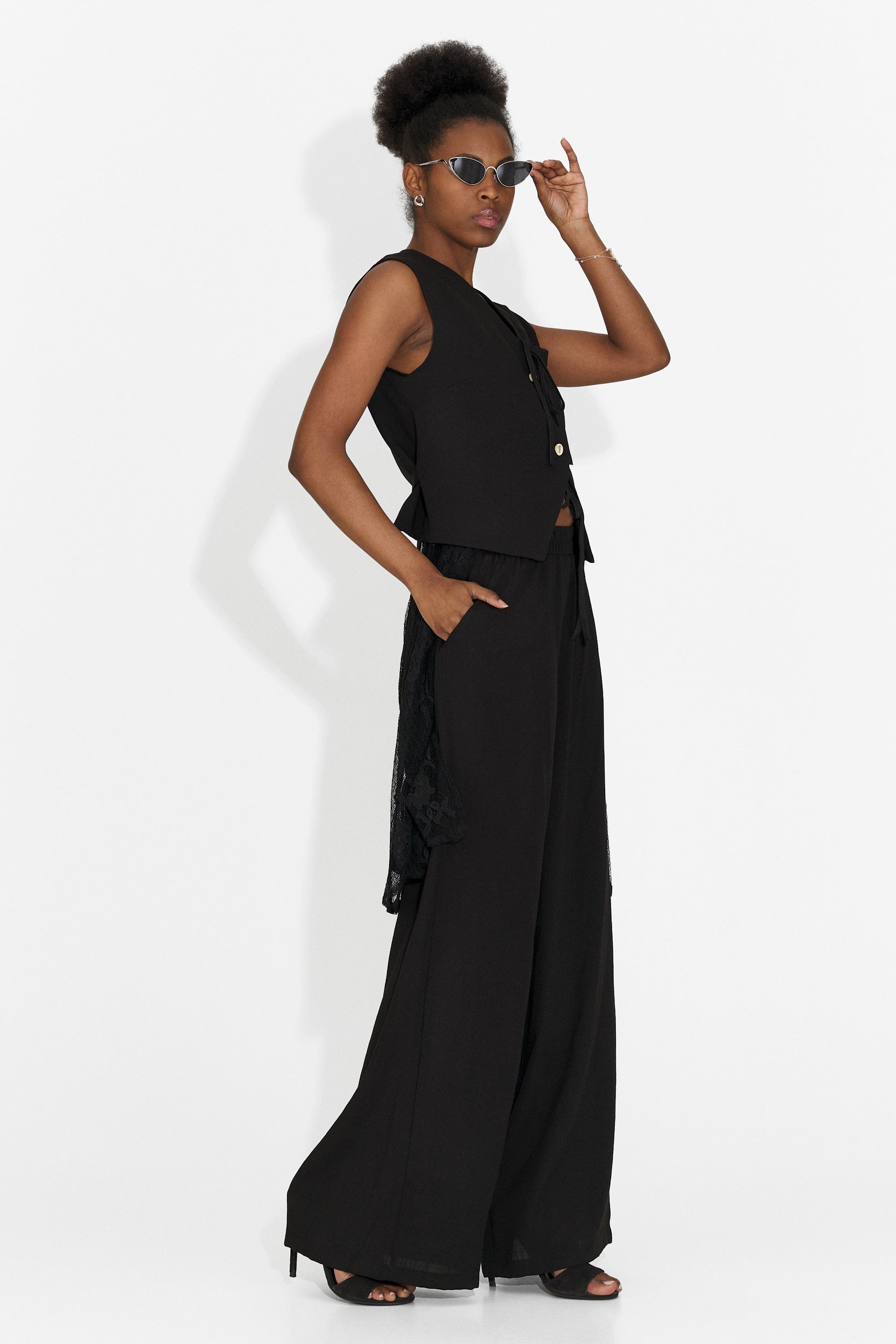 Tuta da Donna Gladiola Bogas con Pantaloni Neri