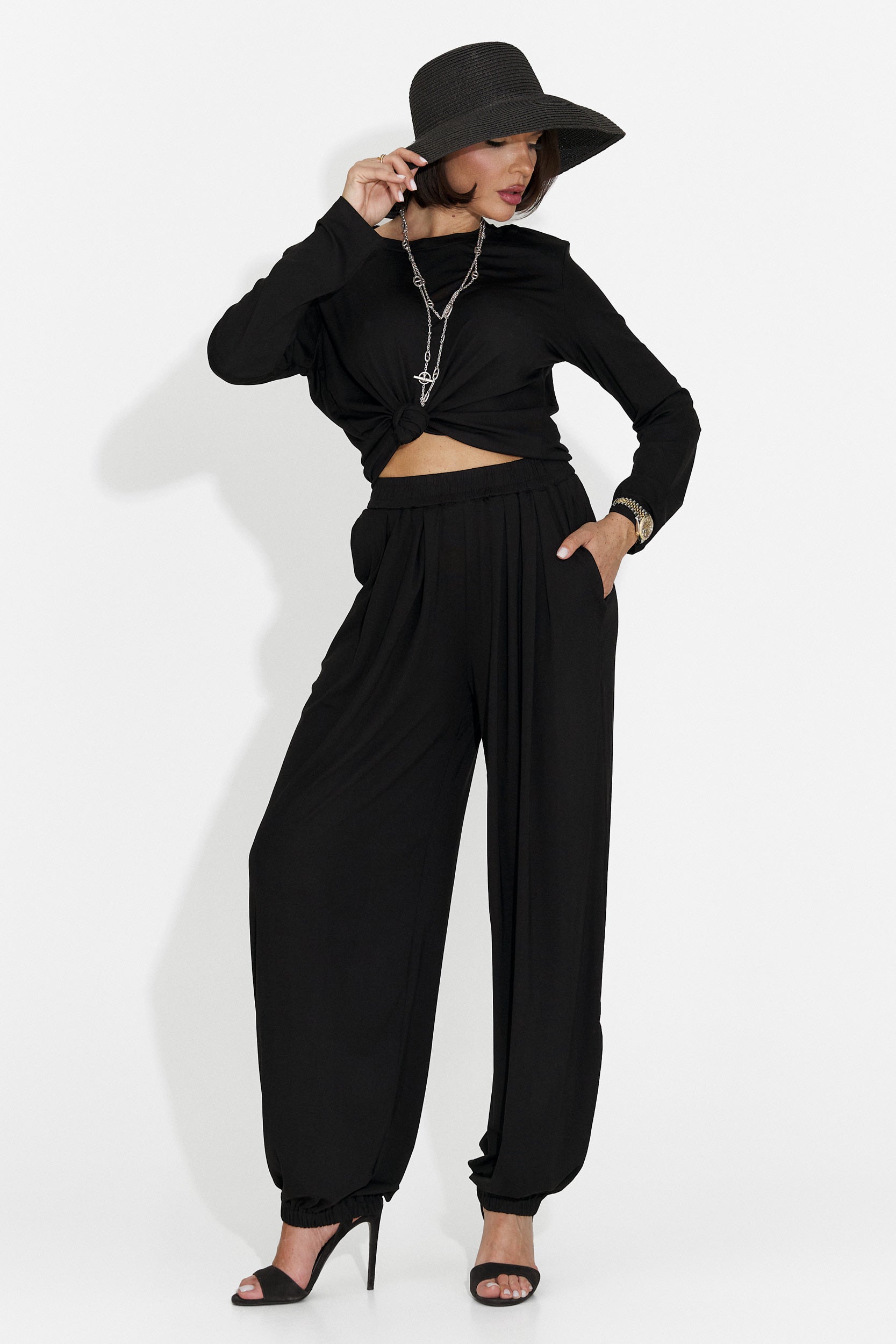 Tuta da Donna Namay Bogas con Pantaloni Neri