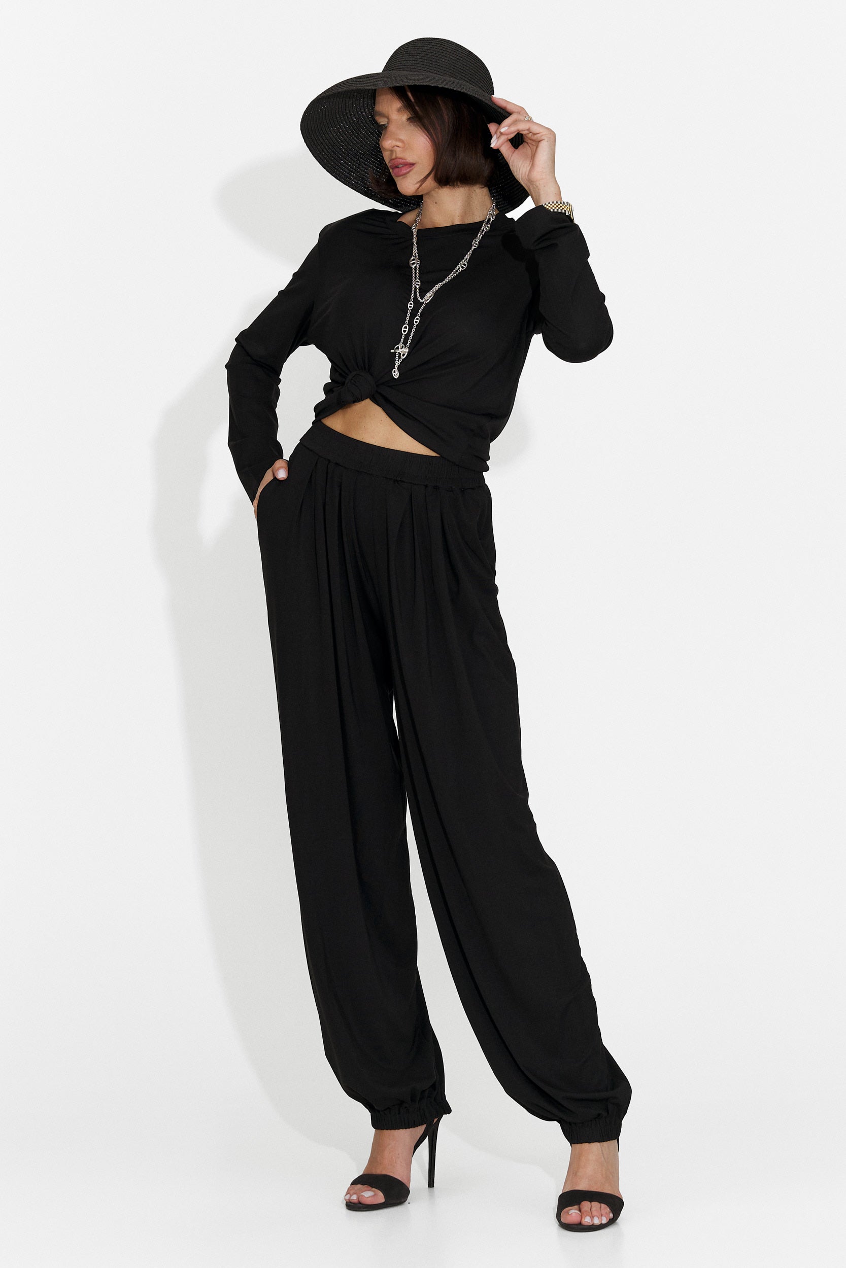 Tuta da Donna Namay Bogas con Pantaloni Neri