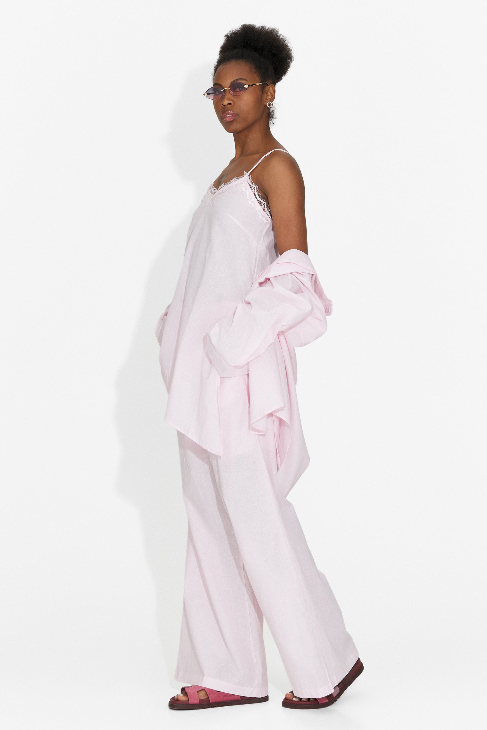 Tuta da Donna Bogas Alicata con Pantaloni Rosa