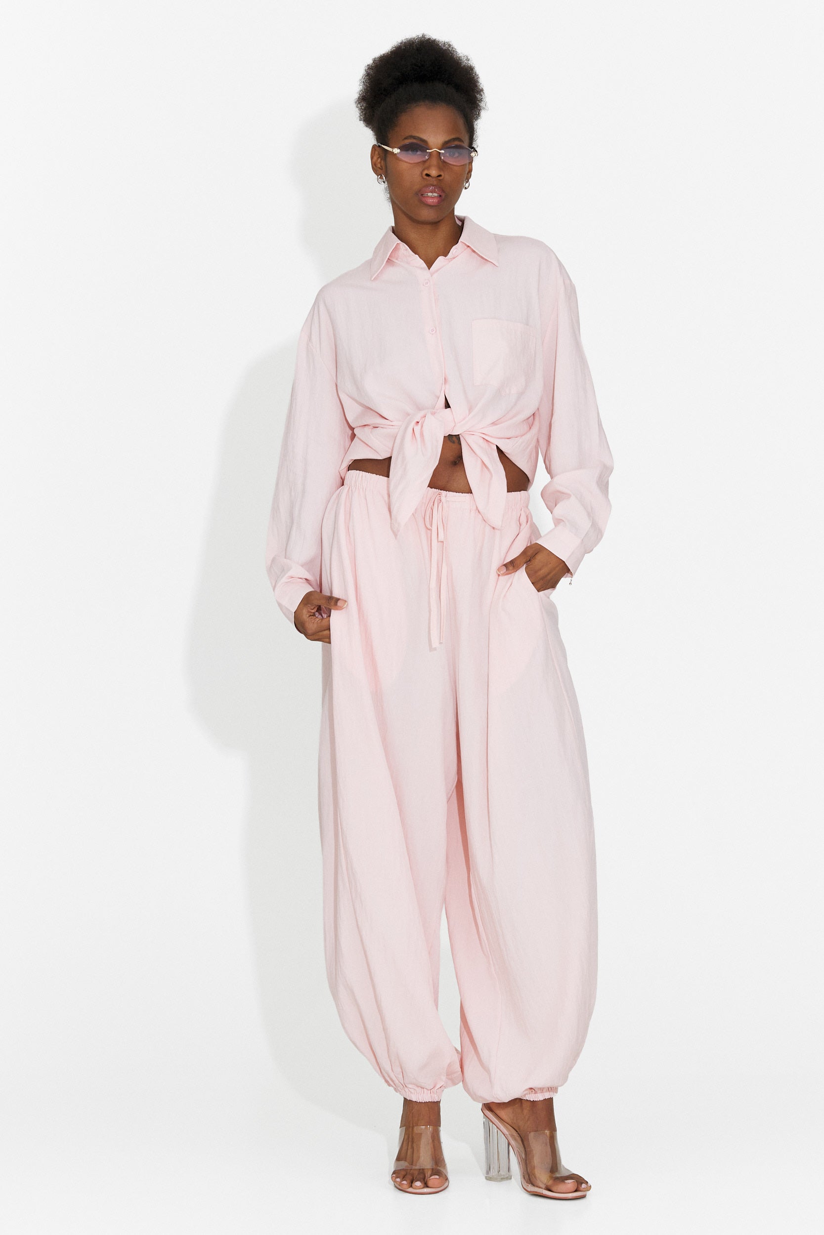 Tuta da Donna Kadea Bogas con Pantaloni Rosa