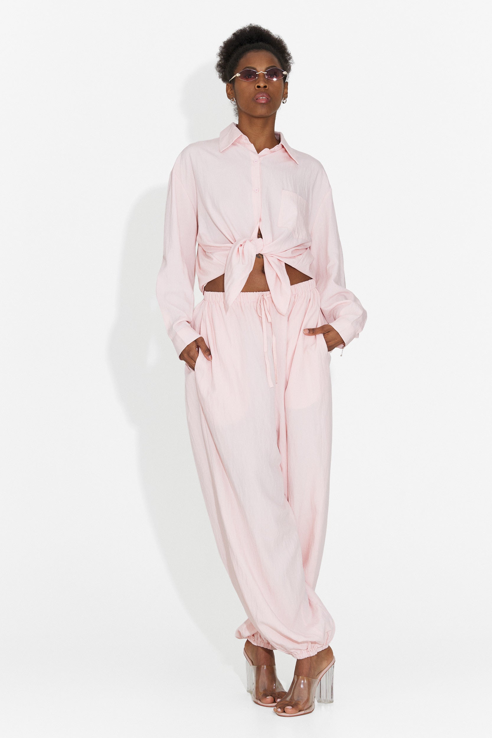 Tuta da Donna Kadea Bogas con Pantaloni Rosa