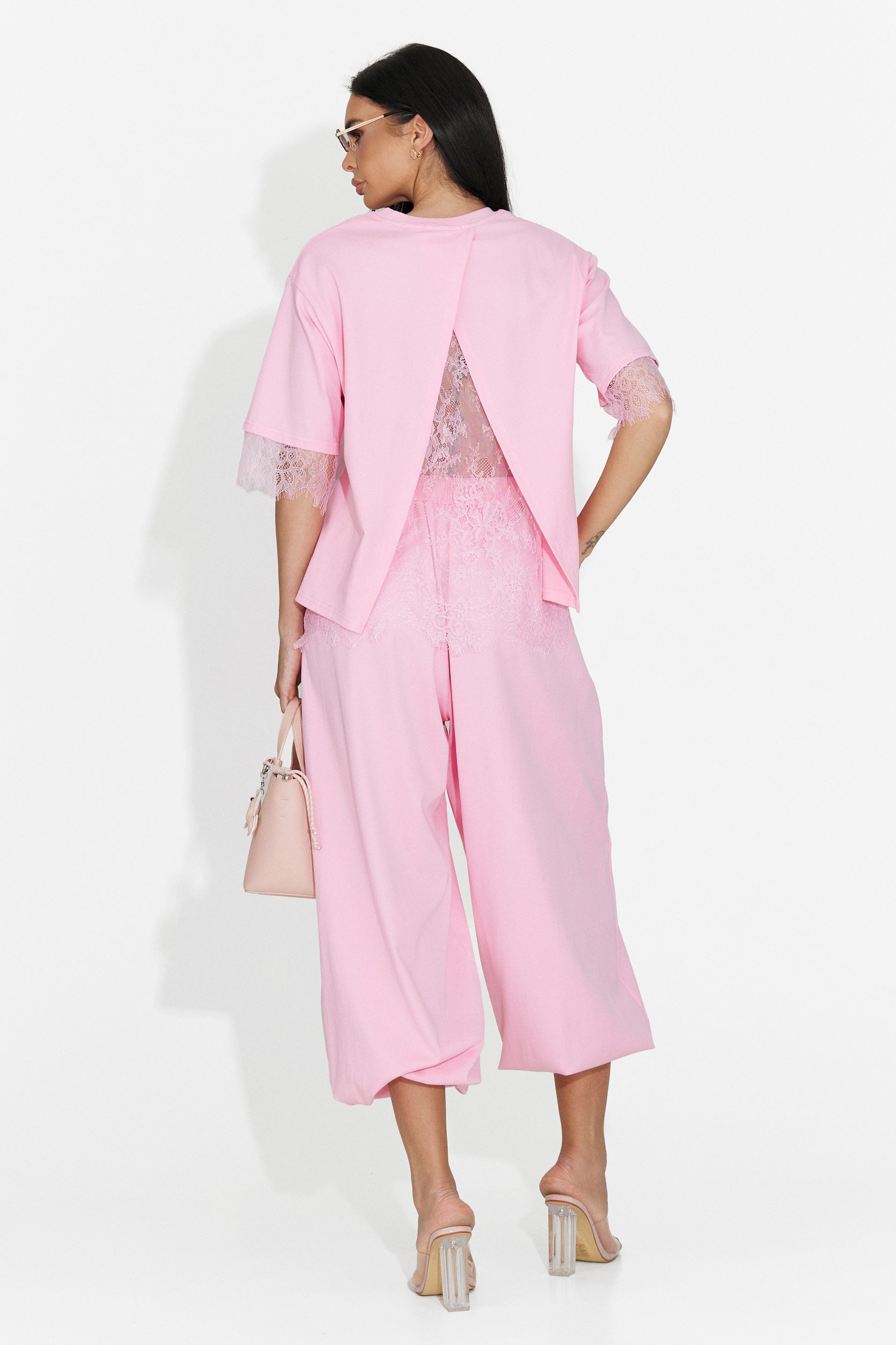 Tailleur da Donna di Maila Bogas con Pantaloni Rosa