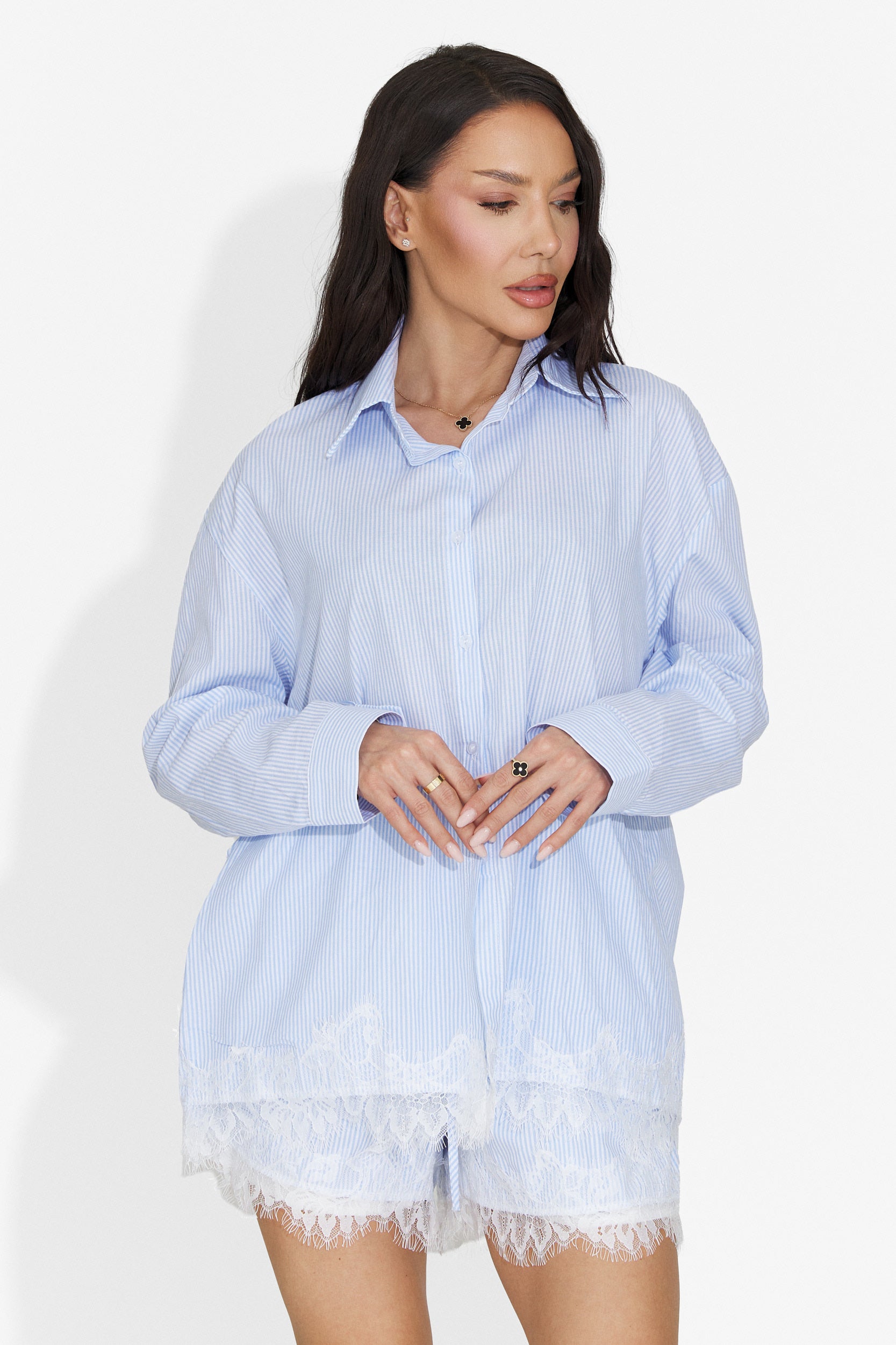 Set da Donna Marigold Bogas con Pantaloncini Blu