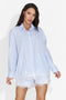Set da Donna Marigold Bogas con Pantaloncini Blu