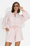 Completo donna con pantaloncini rosa Ruxanda Bogas