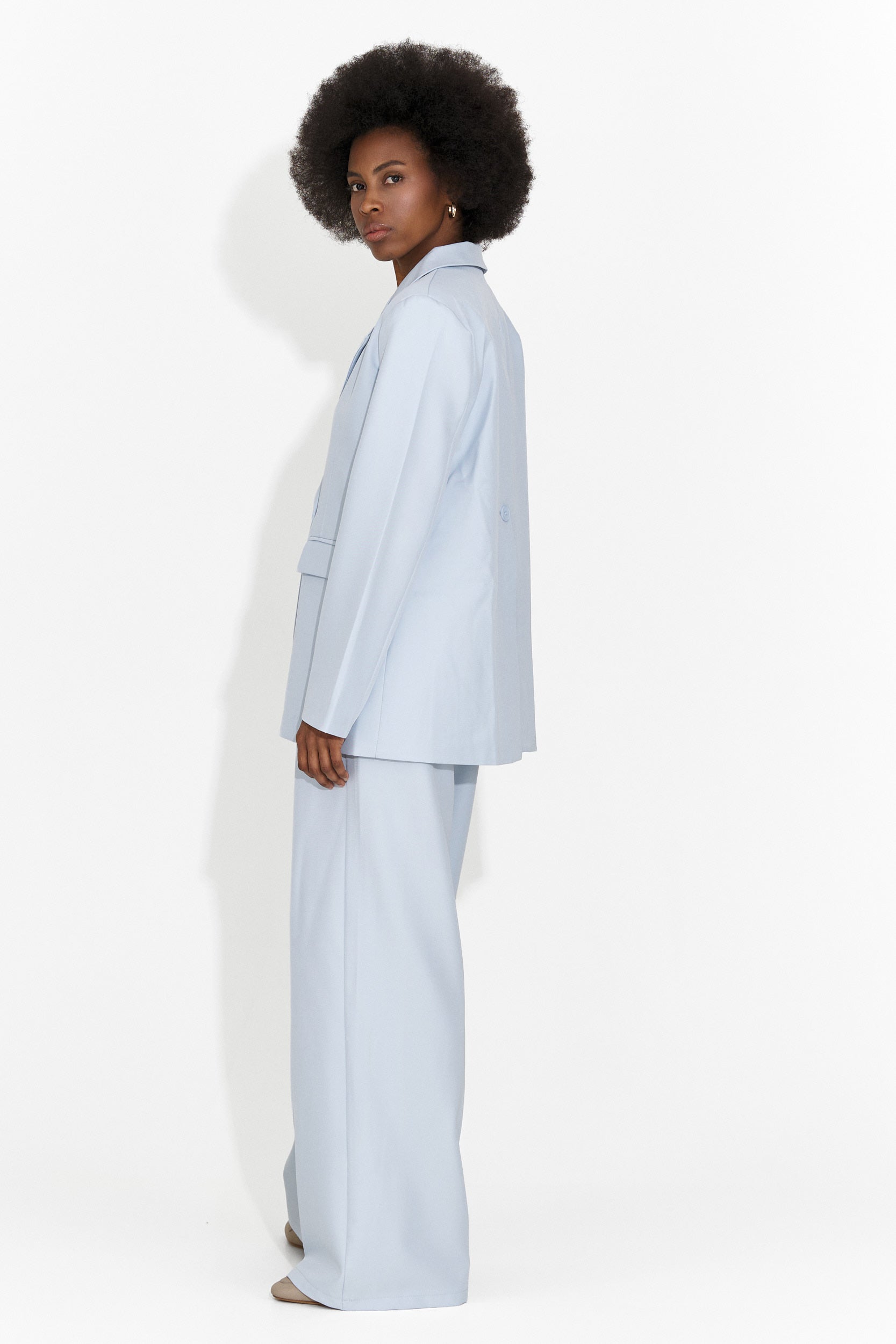 Elegante tailleur blu da donna Timelia Bogas
