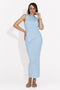 Set da Donna Terance Bogas con Gonna Blu e Body
