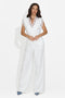Completo donna gilet + pantaloni bianco Felania Bogas