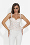 Corsetto donna casual verde Izaelya Bogas