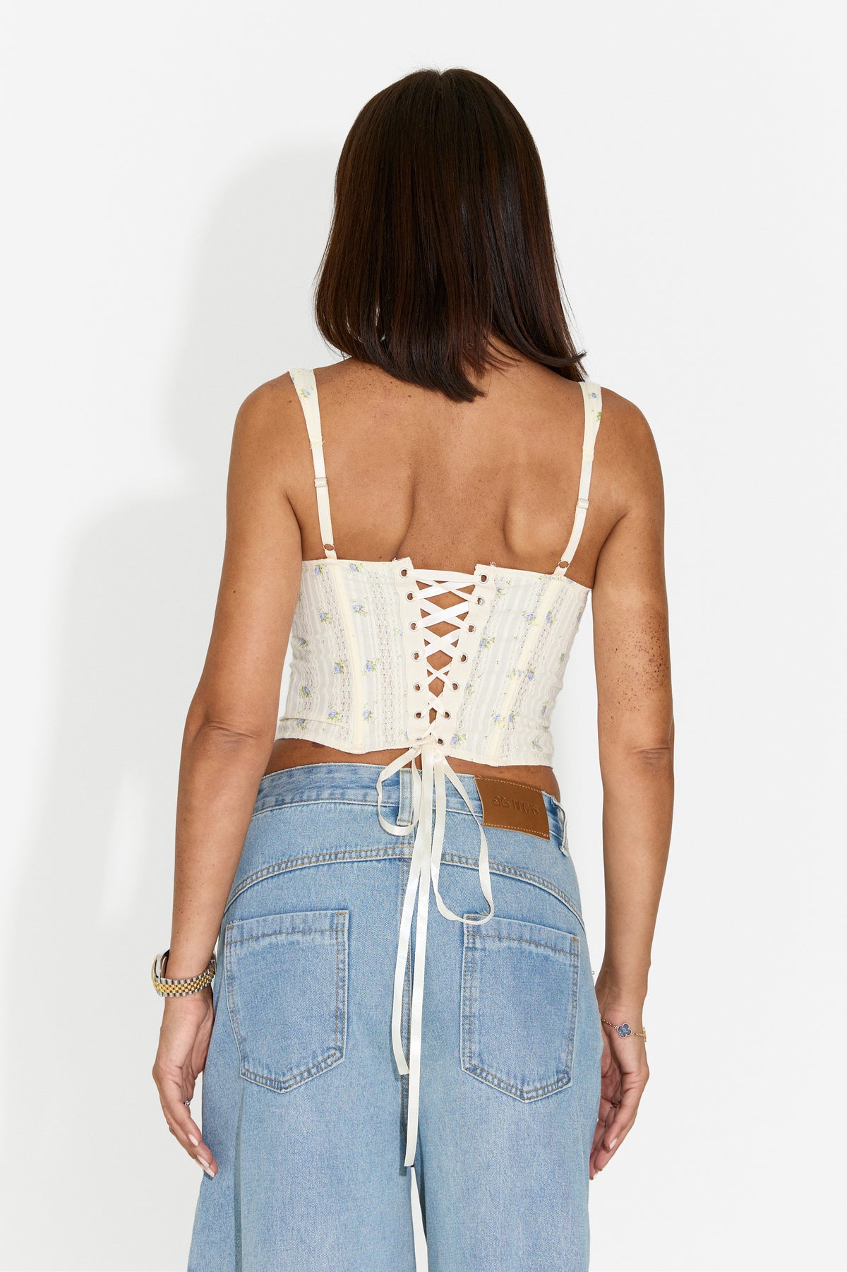 Corsetto da donna elegante giallo Varinta Bogas