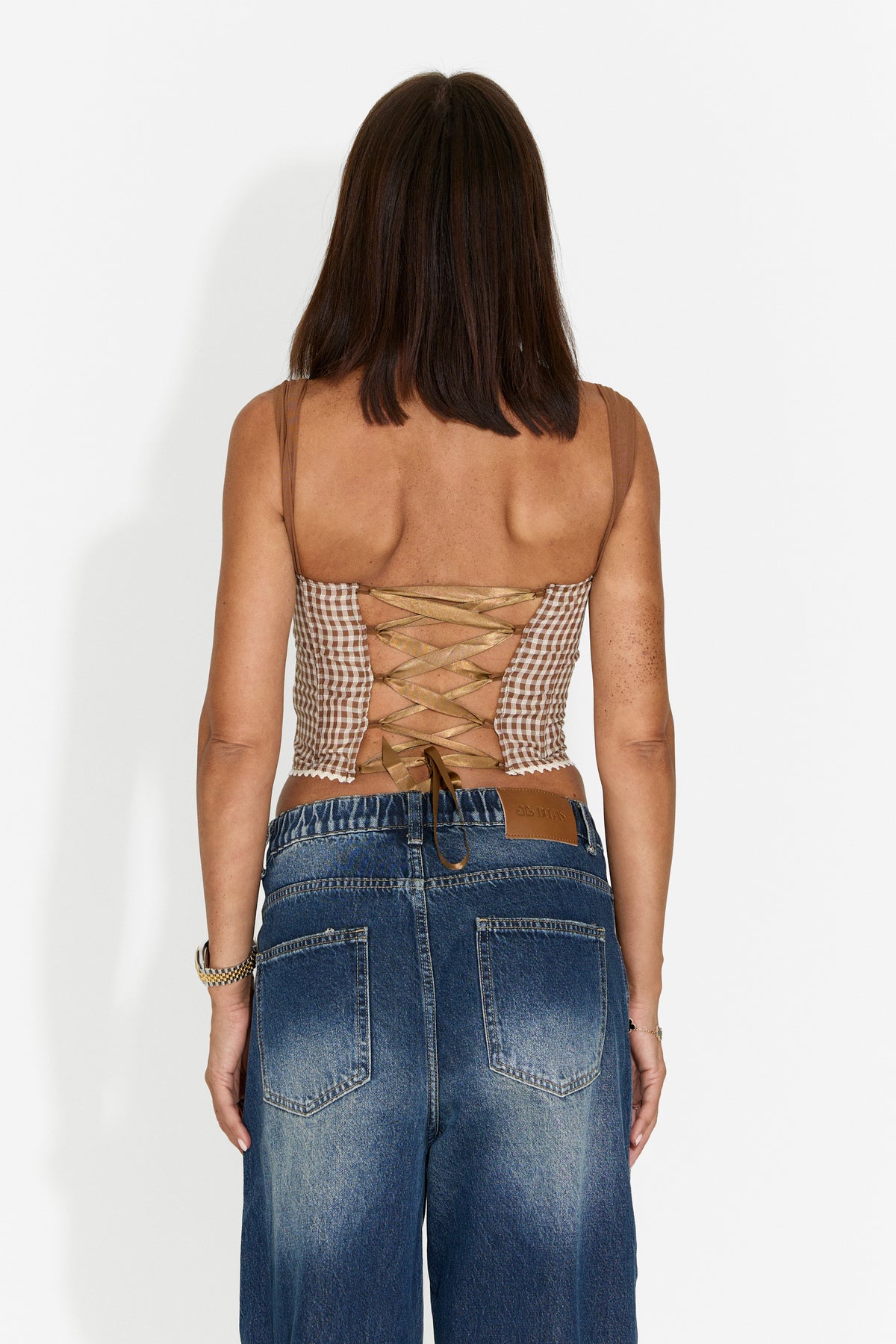Corsetto da donna elegante marrone Vivas Bogas