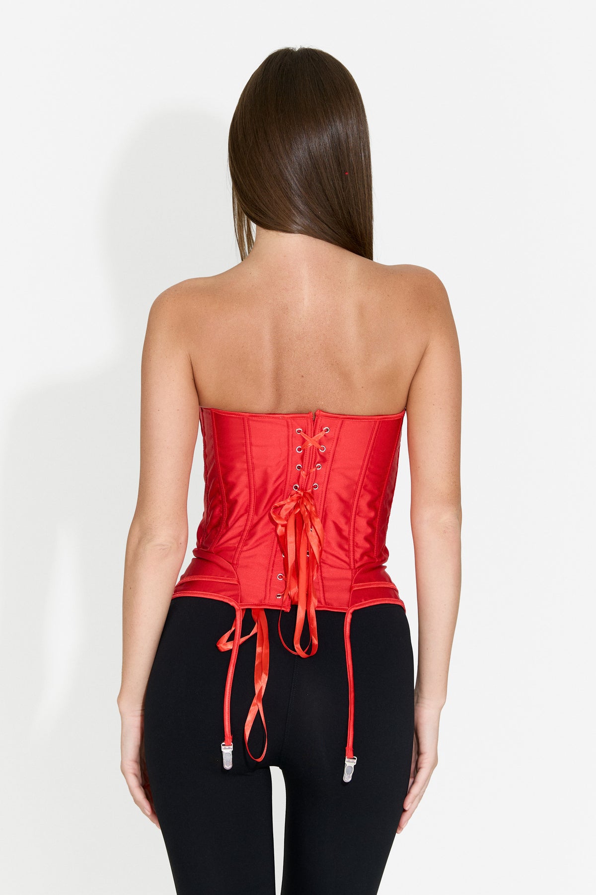 Corsetto da donna elegante rosso Storas Bogas