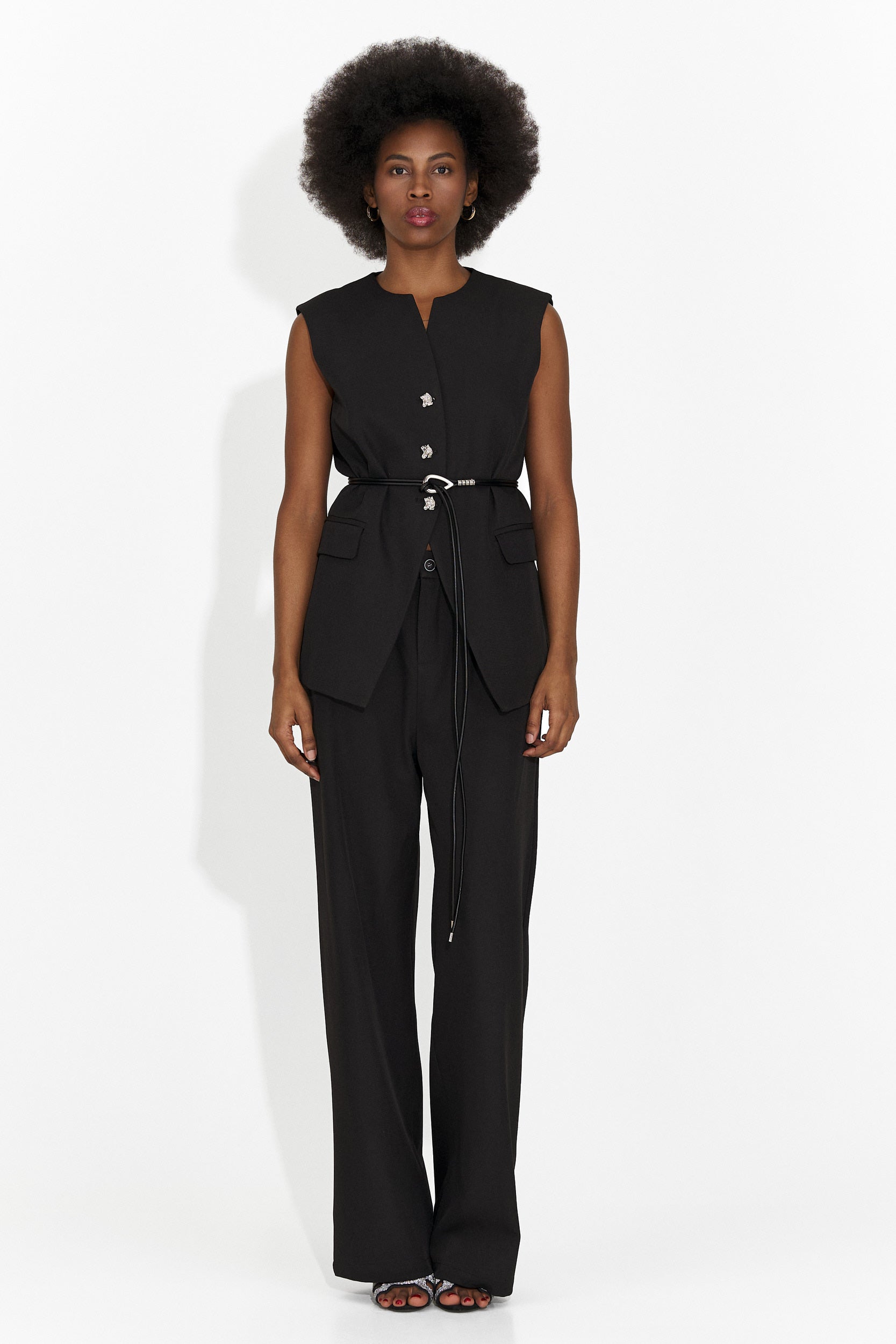 Gilet da Donna Avilma Bogas + Pantaloni Neri