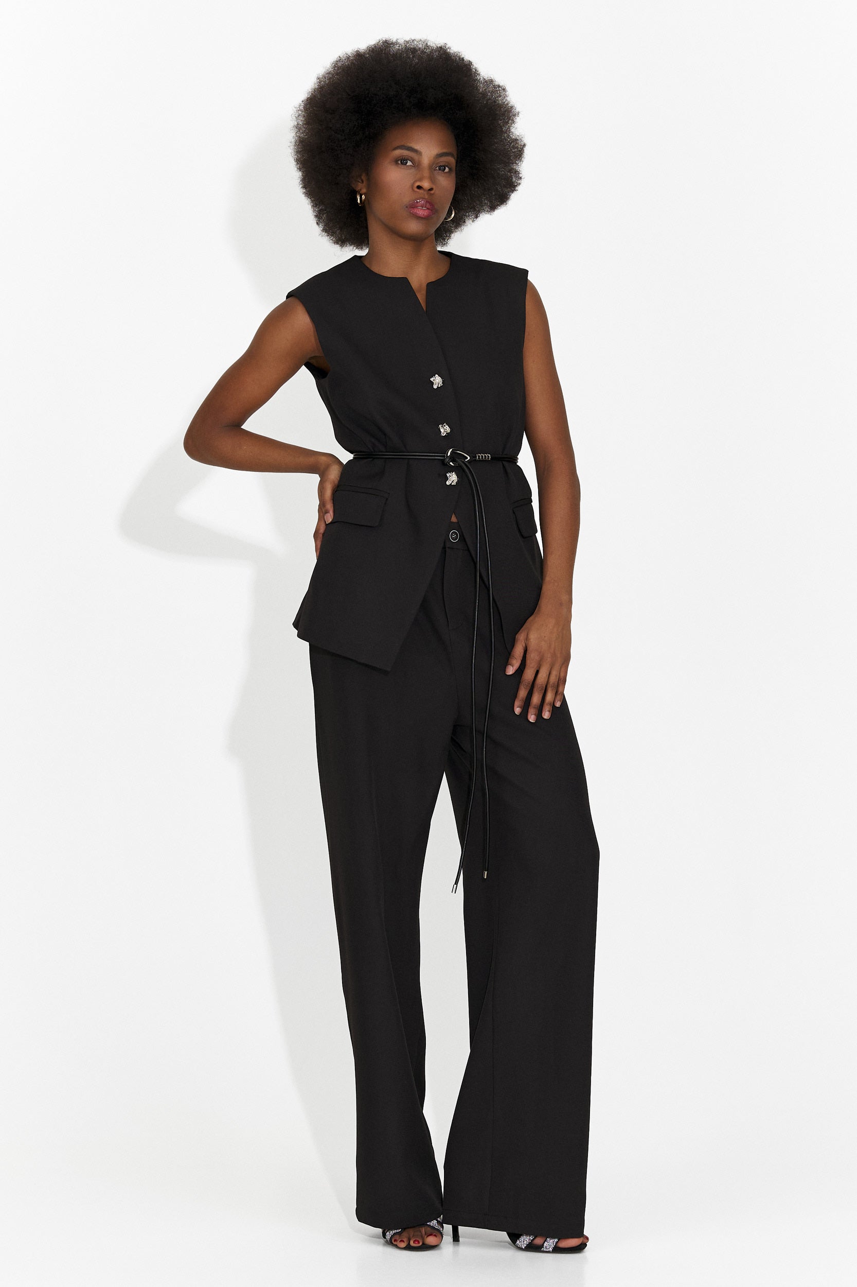 Gilet da Donna Avilma Bogas + Pantaloni Neri