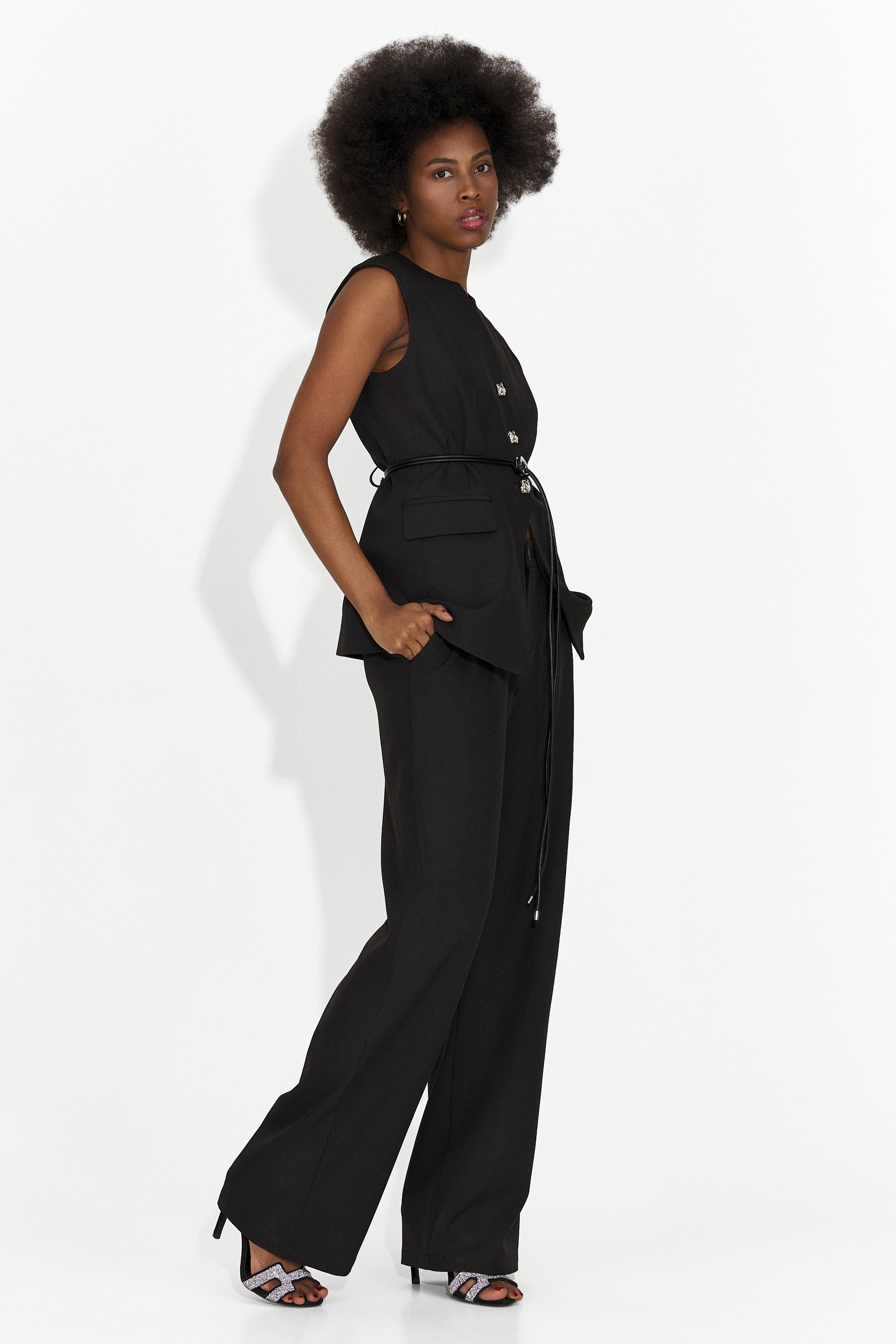 Gilet da Donna Avilma Bogas + Pantaloni Neri