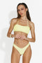 Costume da bagno 2 pezzi giallo Mersita Bogas