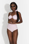 Costume da bagno rosa Asmia Bogas