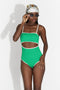 Costume da bagno verde Martia Bogas