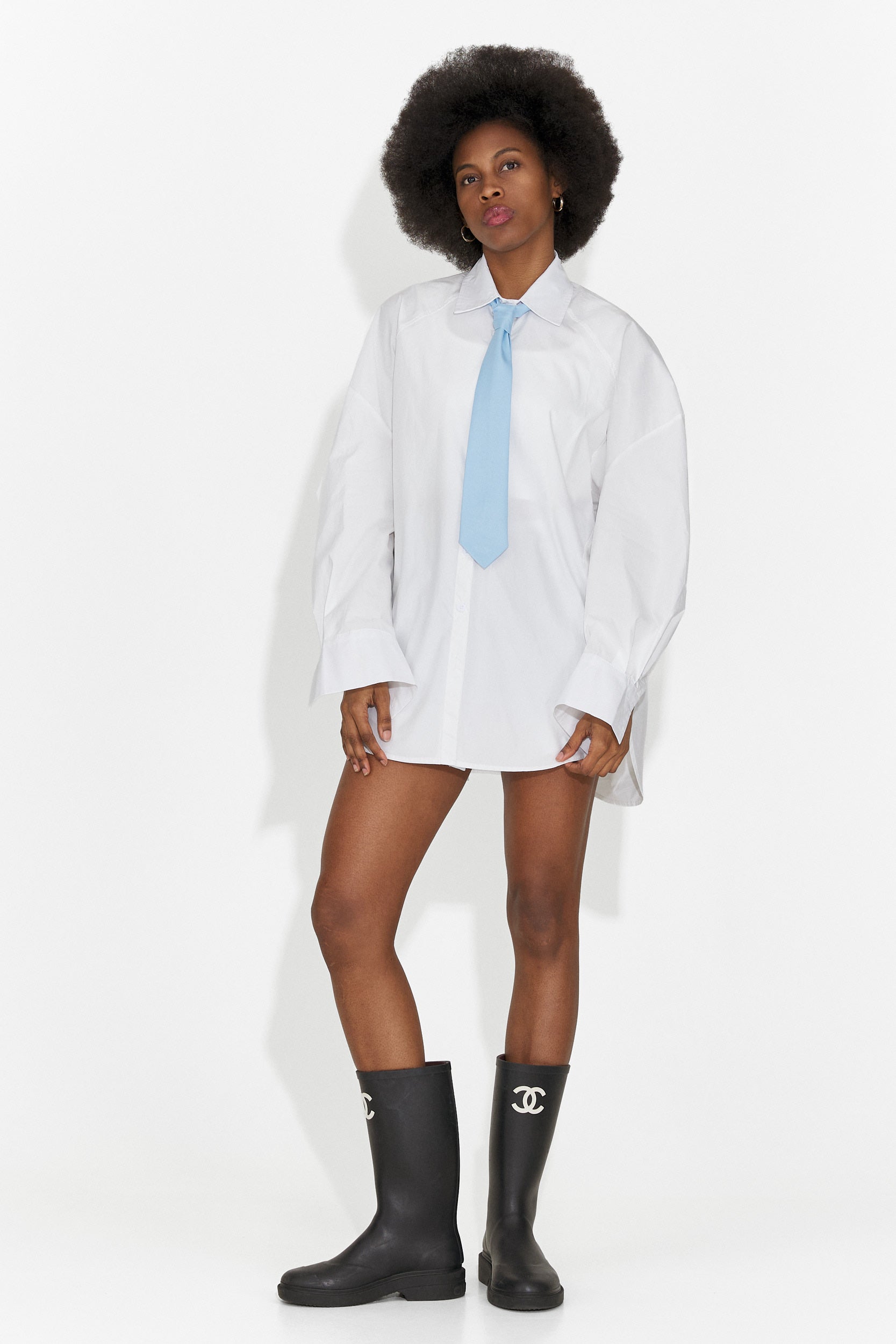 Cravatta Blu da Donna di Sindia Bogas