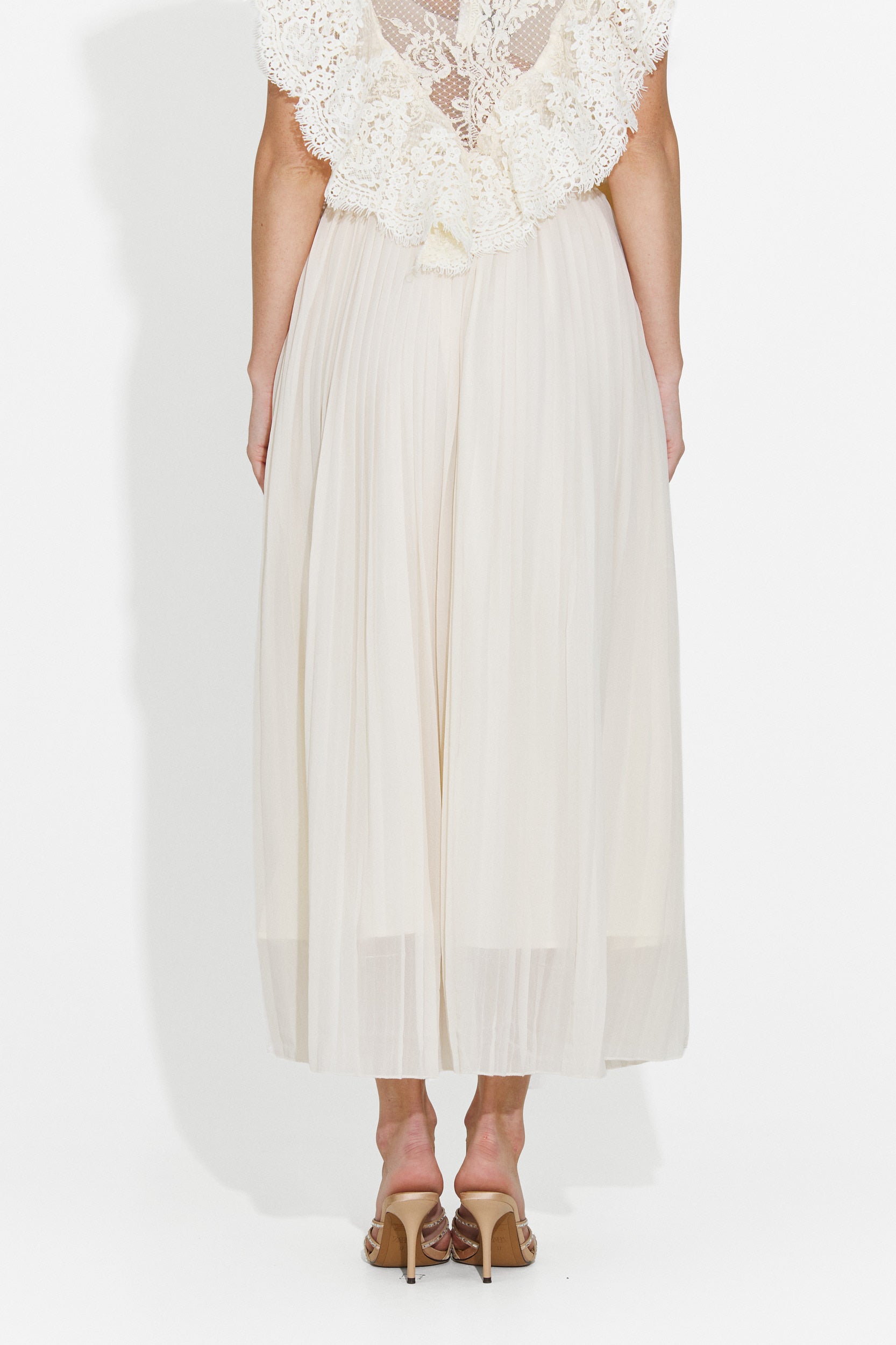Gonna donna casual beige Jioana Bogas