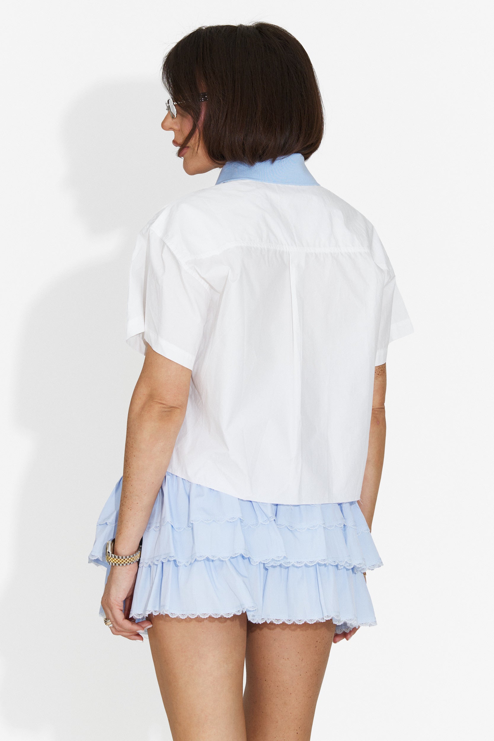 Gonna blu casual per donne Ysucle Bogas