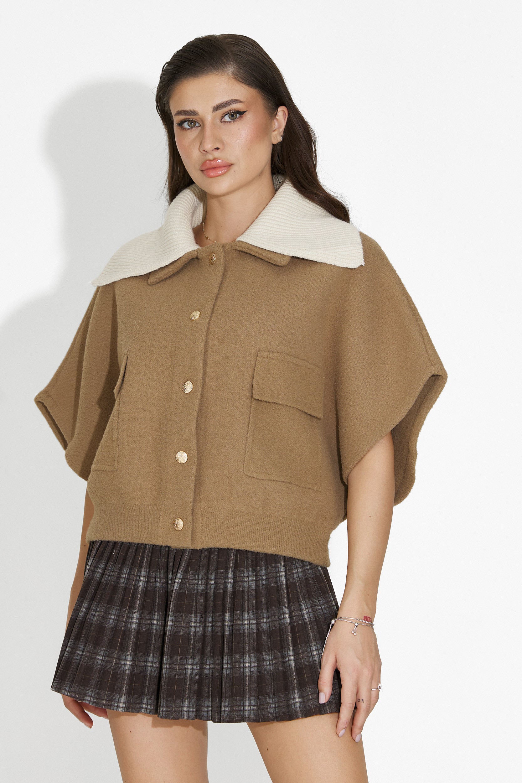 Gonna Casual Marrone Selvaris Bogas per Donne