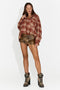 Gonna da donna casual marrone Versona Bogas